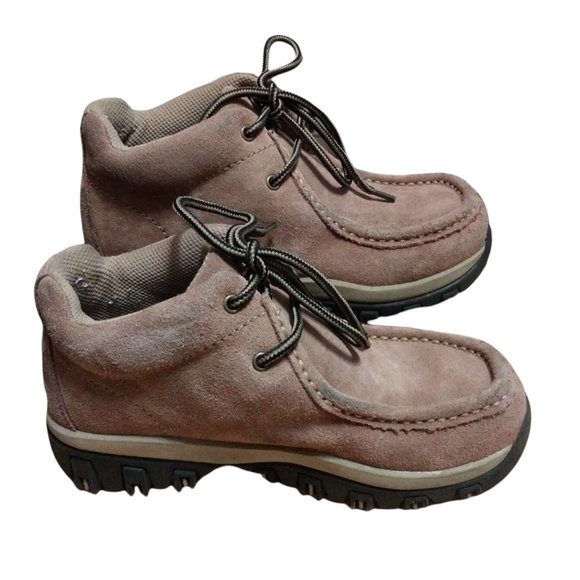 Route 66 Men's Suede Leather Light Brown Ankle Boots Size 4.5 - Picture 8 of 9